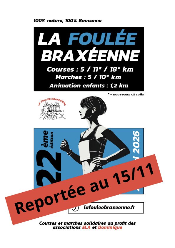 LA FOULÉE BRAXÉENNE Logo