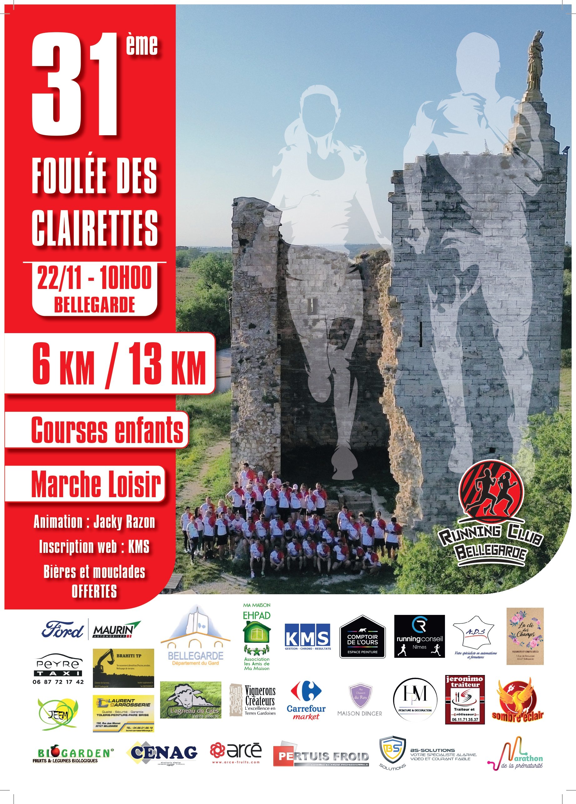 LA FOULEE DES CLAIRETTES