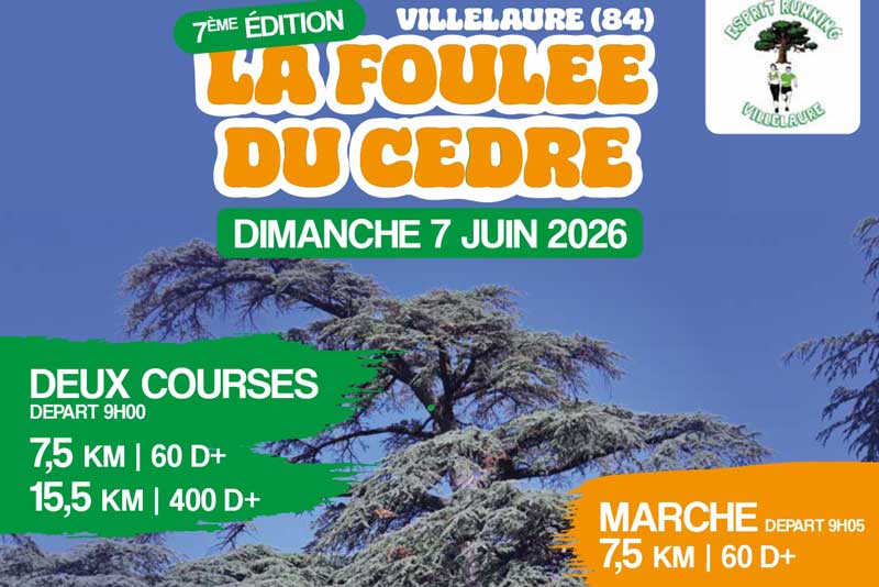La Foulée du Cèdre Logo