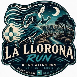 La Llorona "Ditch Witch" Run 10K, 5K and Kids K Logo