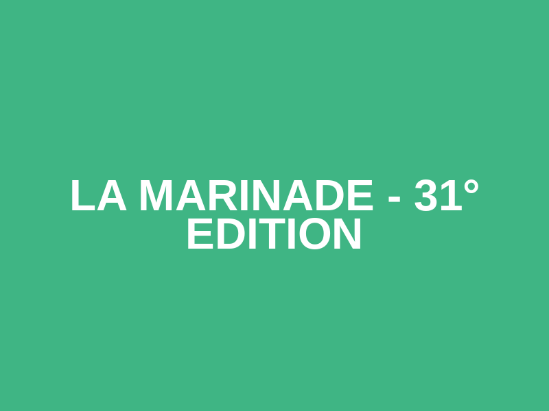 La Marinade - 31° Edition Logo