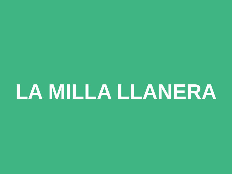 La Milla Llanera Logo