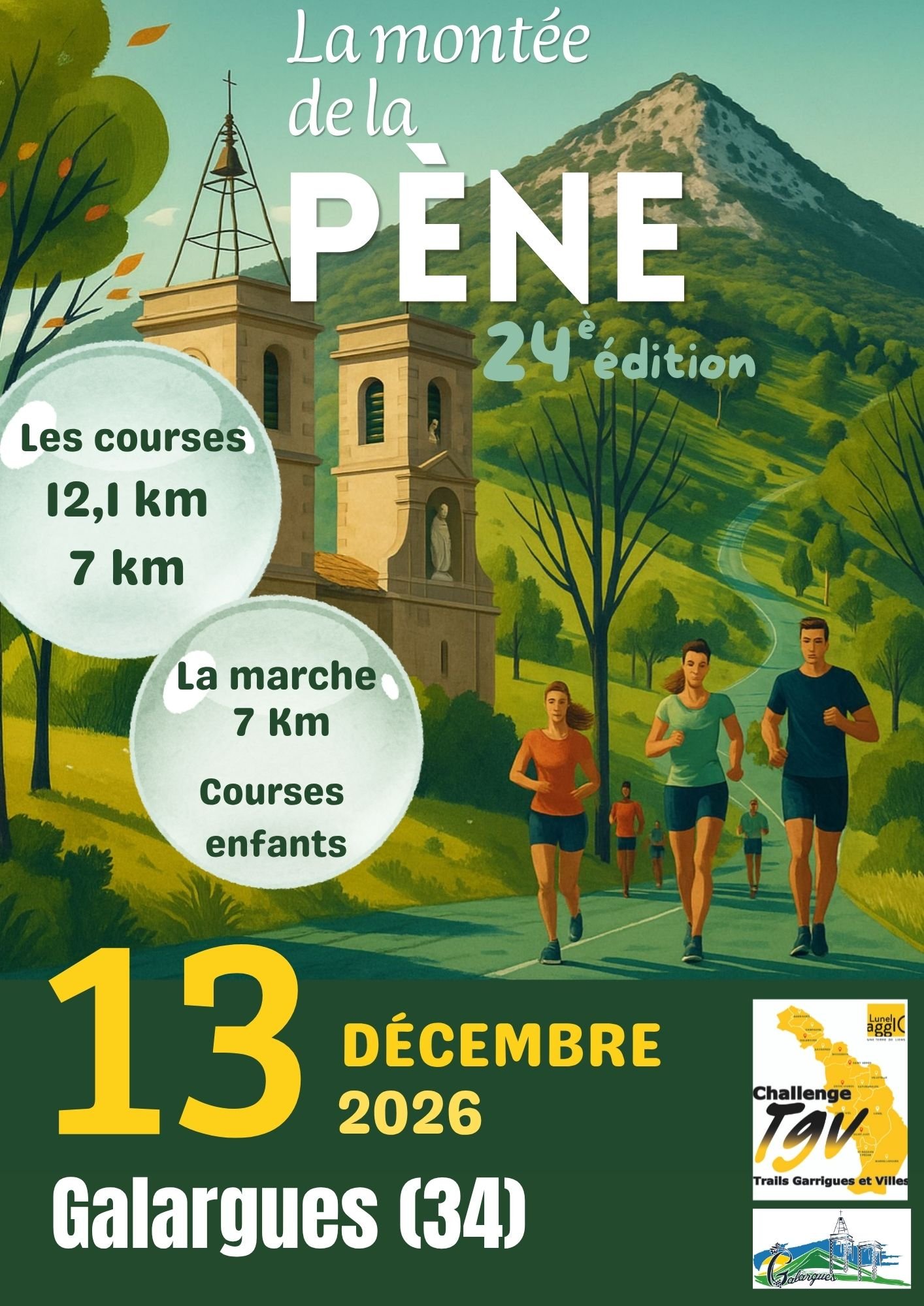 La Montée de la Pène Logo