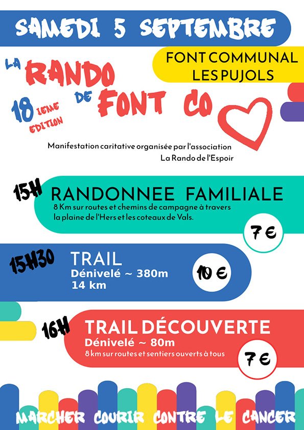 LA RANDO DE FONT CO Logo
