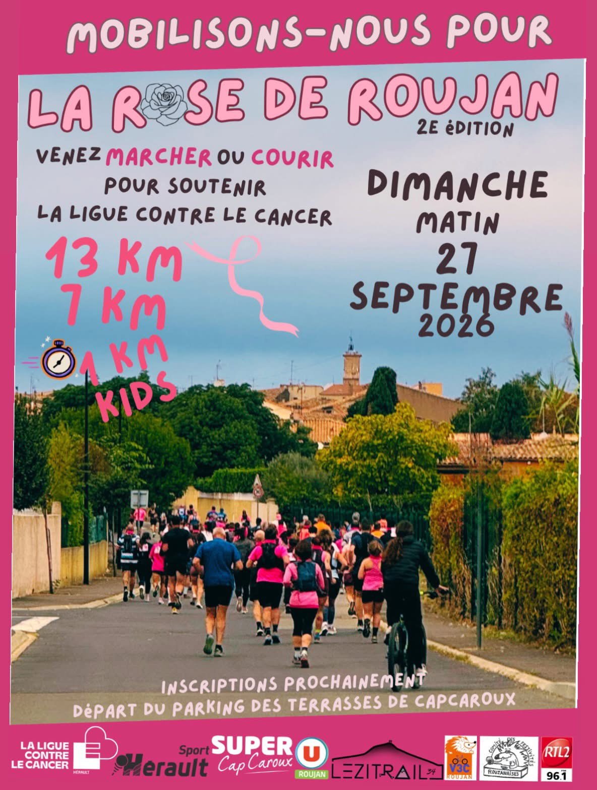 La Rose de Roujan Logo