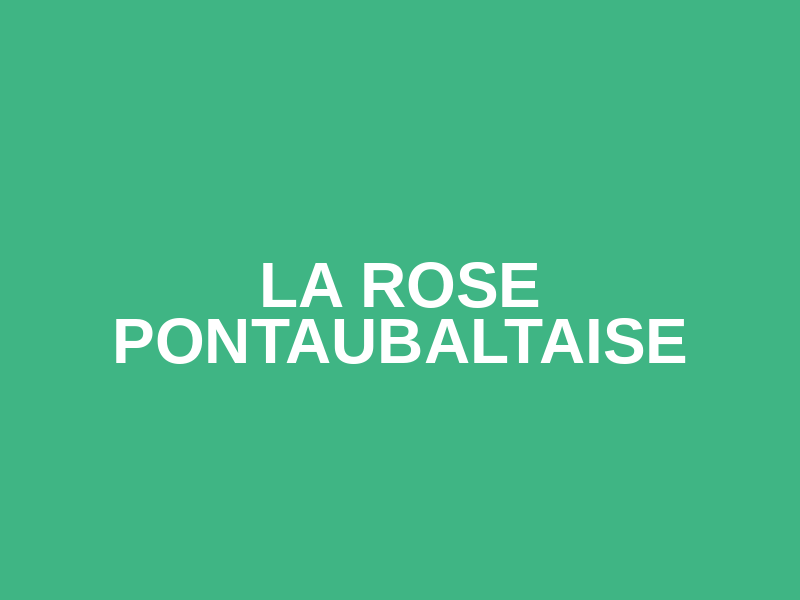 La Rose Pontaubaltaise Logo
