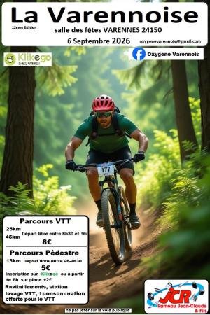 La Varennoise 12ème édition VTT et Pédestre