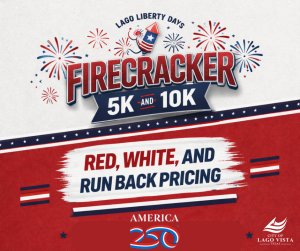 Lago Liberty Days Firecracker 5K/10K Logo