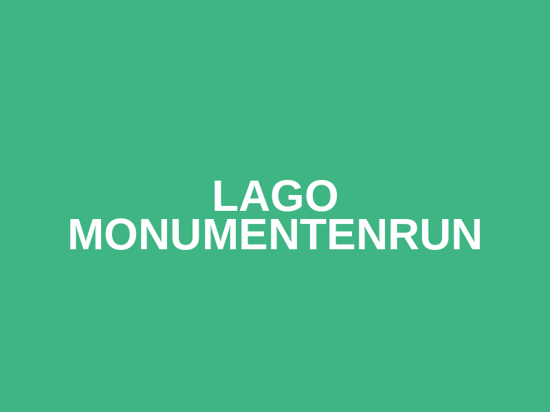 LAGO Monumentenrun Logo