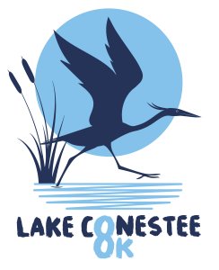 Lake Conestee 8k Run/Walk Logo