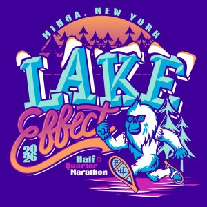 Lake Effect Half Marathon Logo