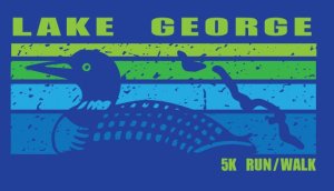 Lake George 5k Run/Walk Logo