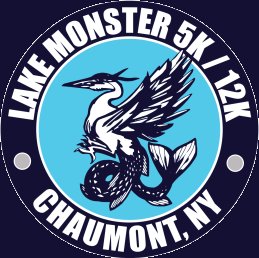 Lake Monster 5k and 12k 2026 Logo