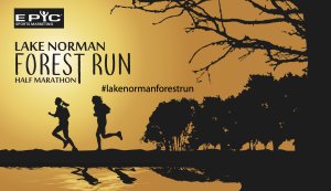 8th Annual Lean30 Lake Norman Half Marathon Forest Run & 5K Logo