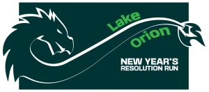 Lake Orion New Year's Resolution Run Logo