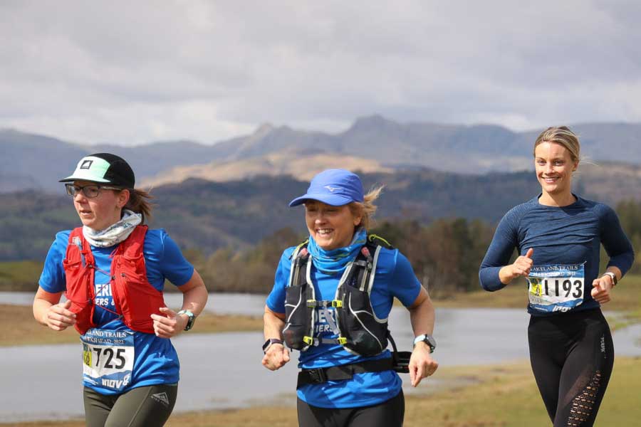 Lakeland Trails Hawkshead 16K & 10K Logo