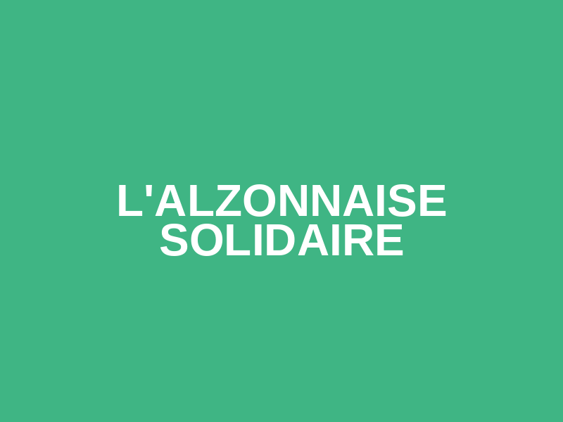 L'ALZONNAISE SOLIDAIRE Logo