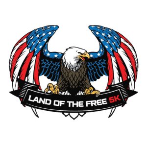 Land of the Free 5K Logo