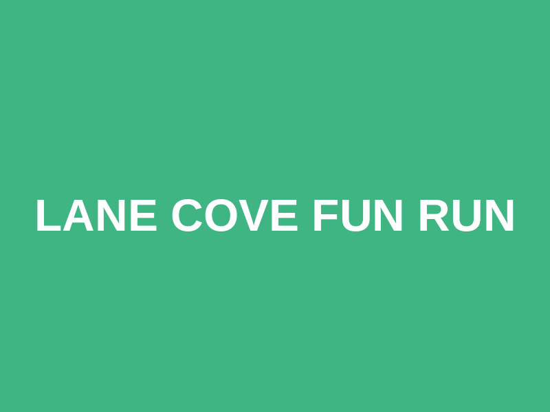 Lane Cove Fun Run Logo