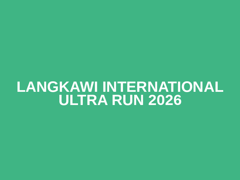 Langkawi International Ultra Run 2026 Logo