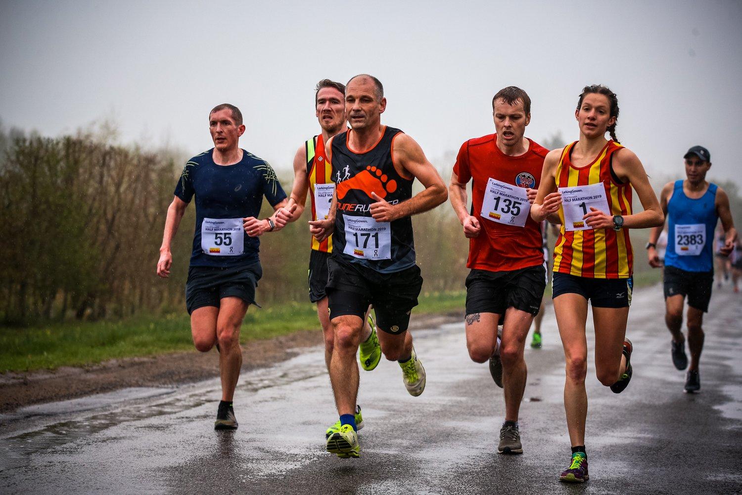 Larking Gowen Norwich Half Marathon Logo