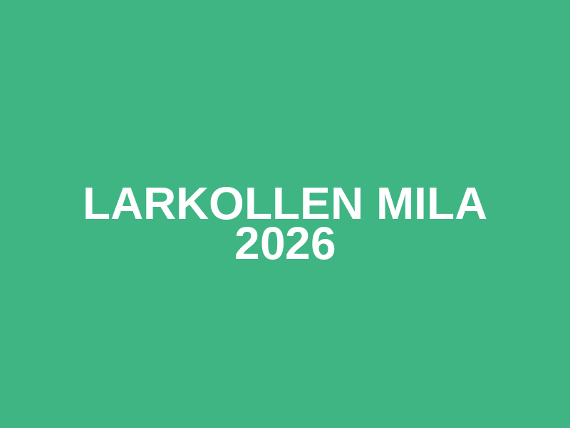 Larkollen mila 2026 Logo