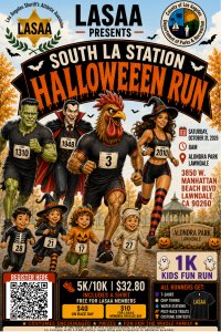 LASAA Mug Run - South LA Logo
