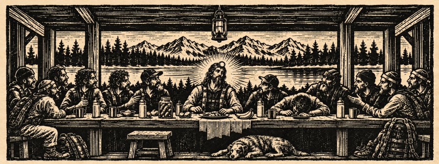 Last Supper 100k Logo