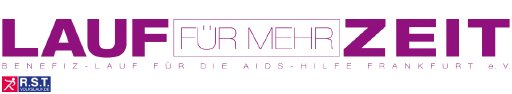 LAUF FÜR MEHR ZEIT - Benefizlauf zu Gunsten der AIDS-Hilfe Frankfurt e.V. Logo