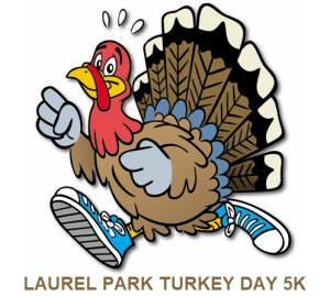 Laurel Park Turkey Day 5K/Fun Run Logo