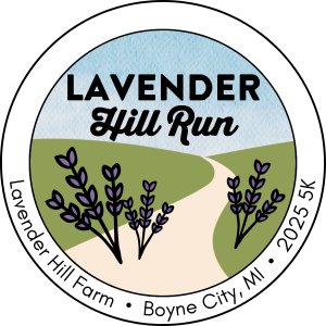 Lavender Hill Run Logo