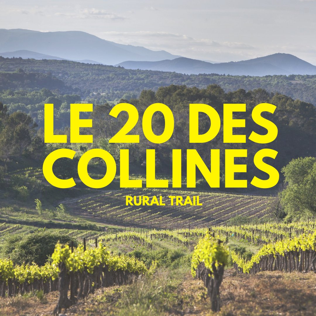 Le 20 des Collines - Rural Trail - 2ème édition Logo