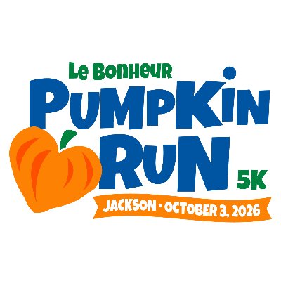 Le Bonheur Pumpkin Run - Jackson, TN Logo