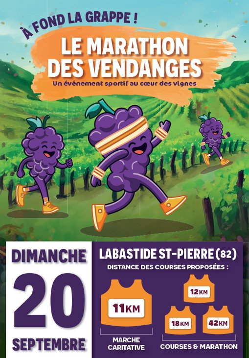 LE MARATHON DES VENDANGES