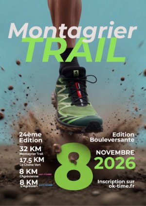 Le Montagrier Trail 2026 Logo