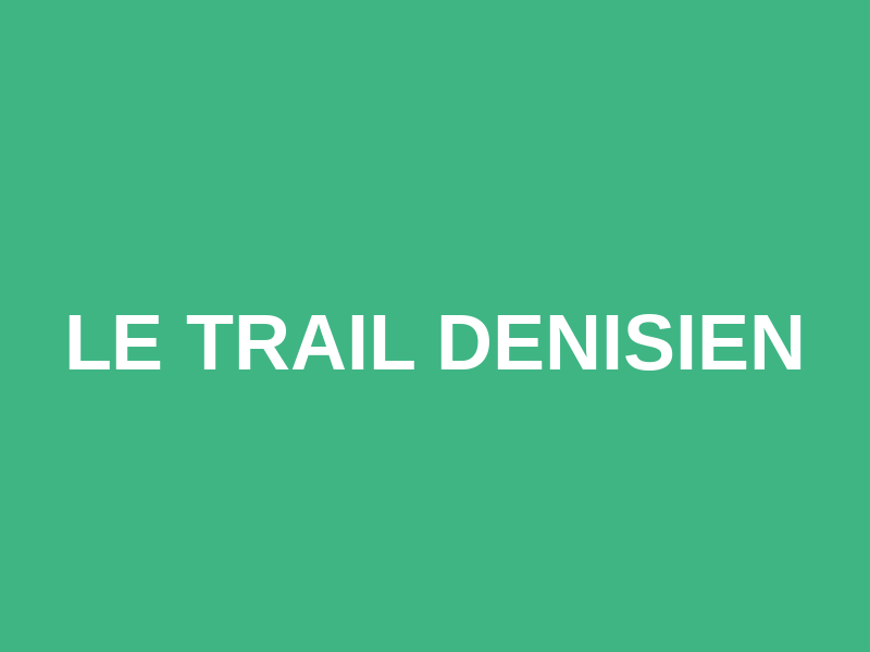 Le Trail Denisien Logo