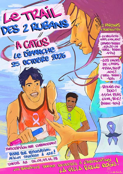 LE TRAIL DES 2 RUBANS Logo