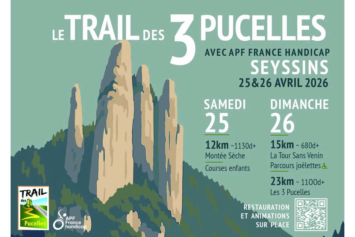 Le Trail des 3 Pucelles Logo