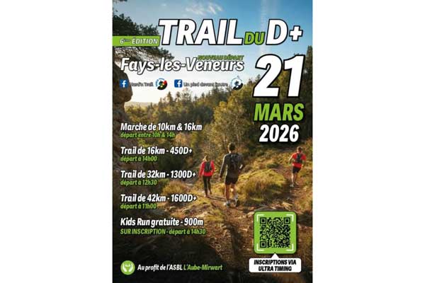Le Trail du D+ Logo