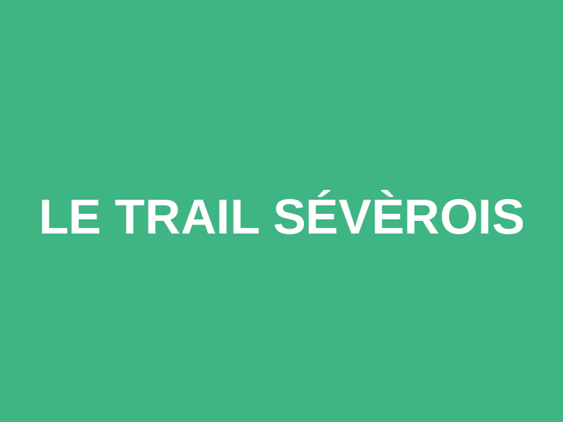 Le Trail Sévèrois Logo