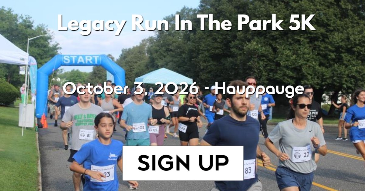 Legacy Run In The Park 5K Run/Walk 2026