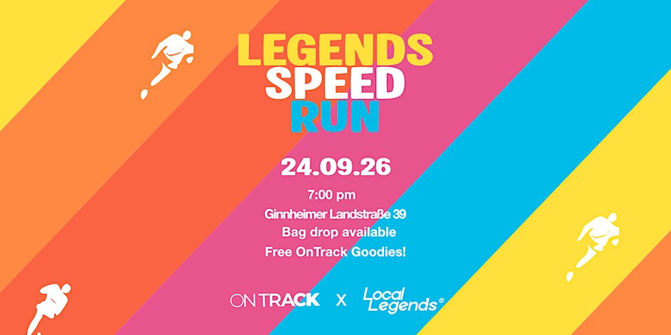 Legends Speed Run x OnTrack