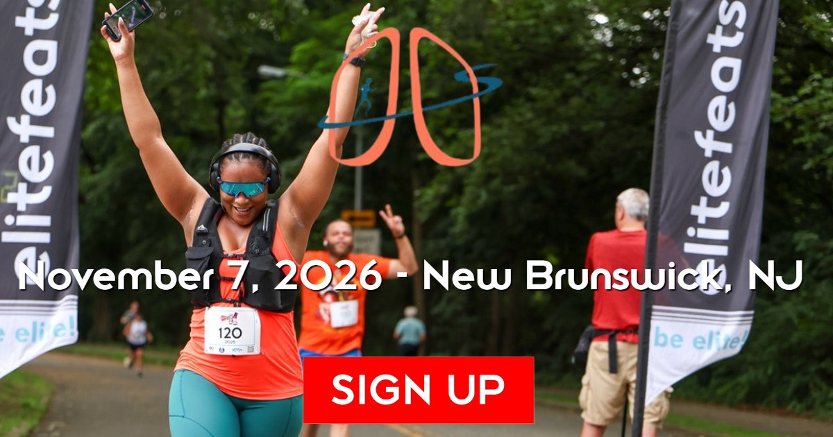 Legwork For Lungs 5K Run & Mile Walk 2026 Logo