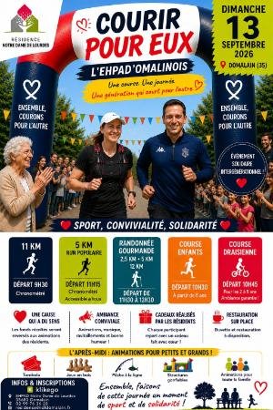 L'EHPAD'OMALINOIS - 11kms et 5kms et Randonnée Gourmande