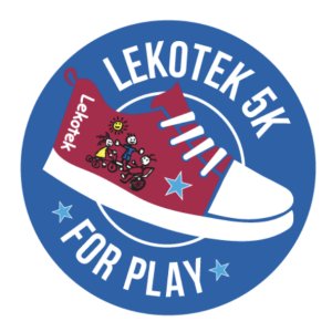 Lekotek Run 2026 Logo