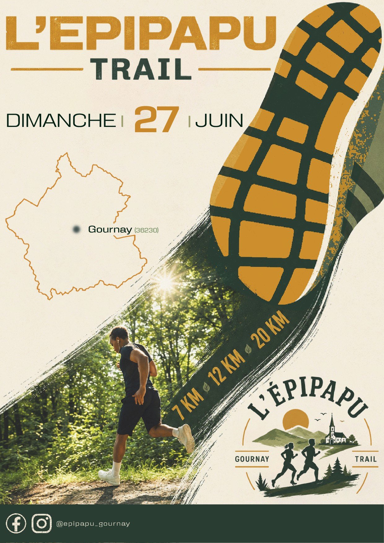 L'Epipapu Trail Logo