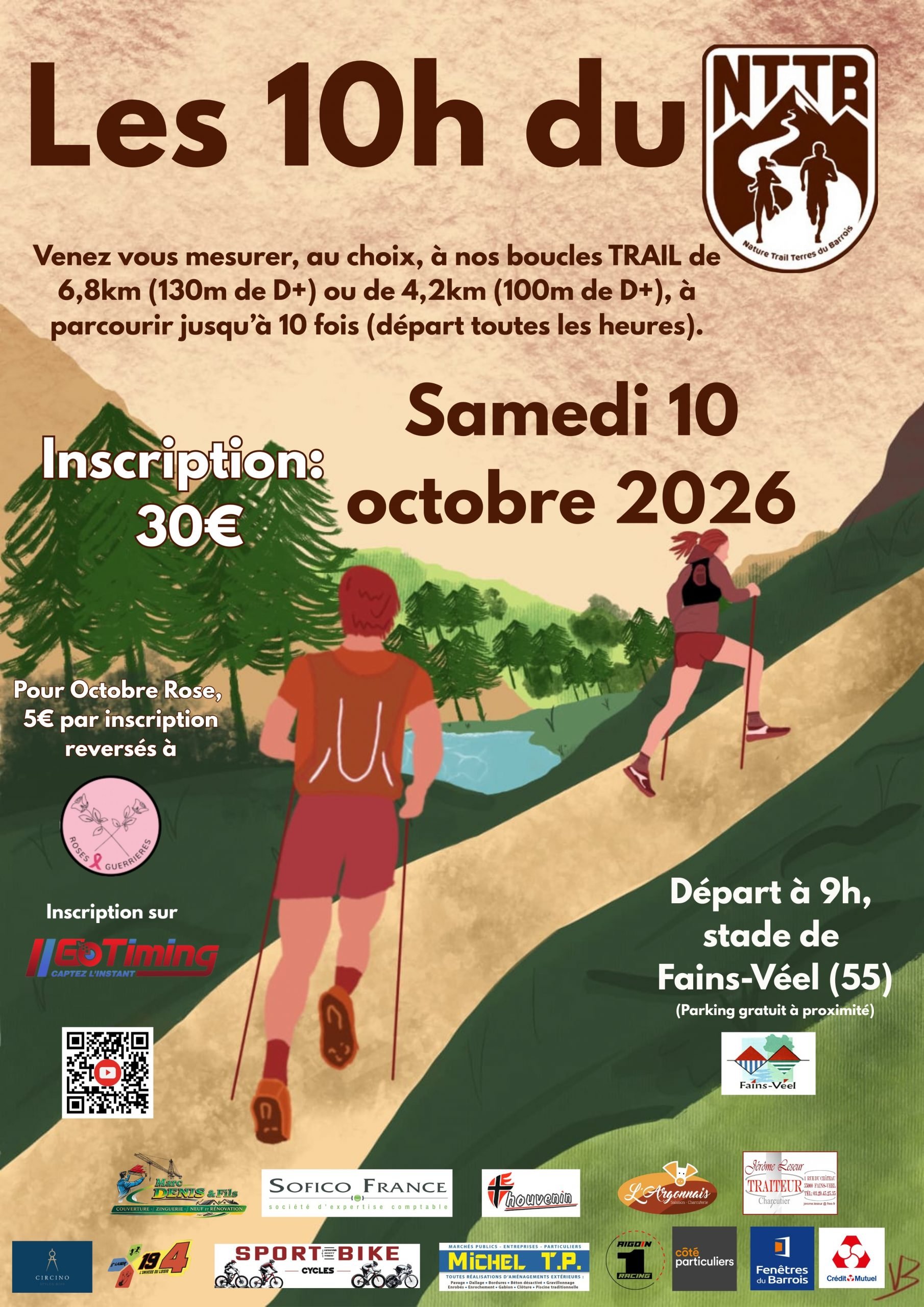 Les 10h du NTTB 2026 Logo
