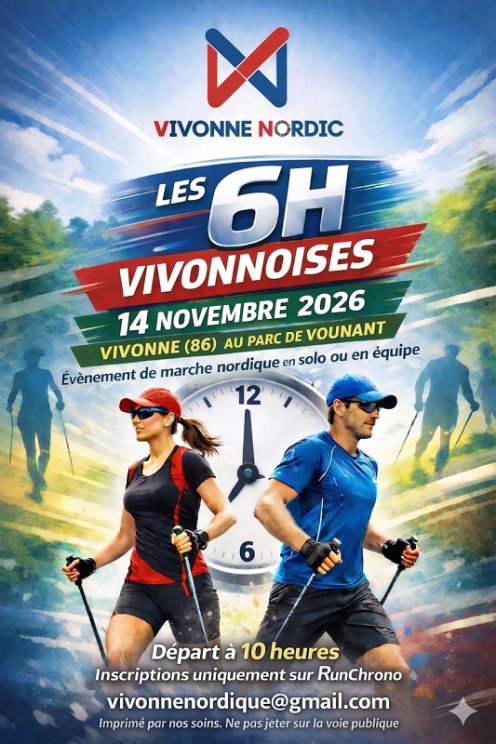 Les 6 heures Vivonnoises Logo