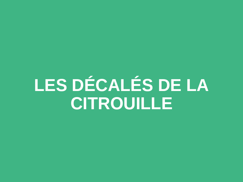 Les Décalés de la Citrouille Logo