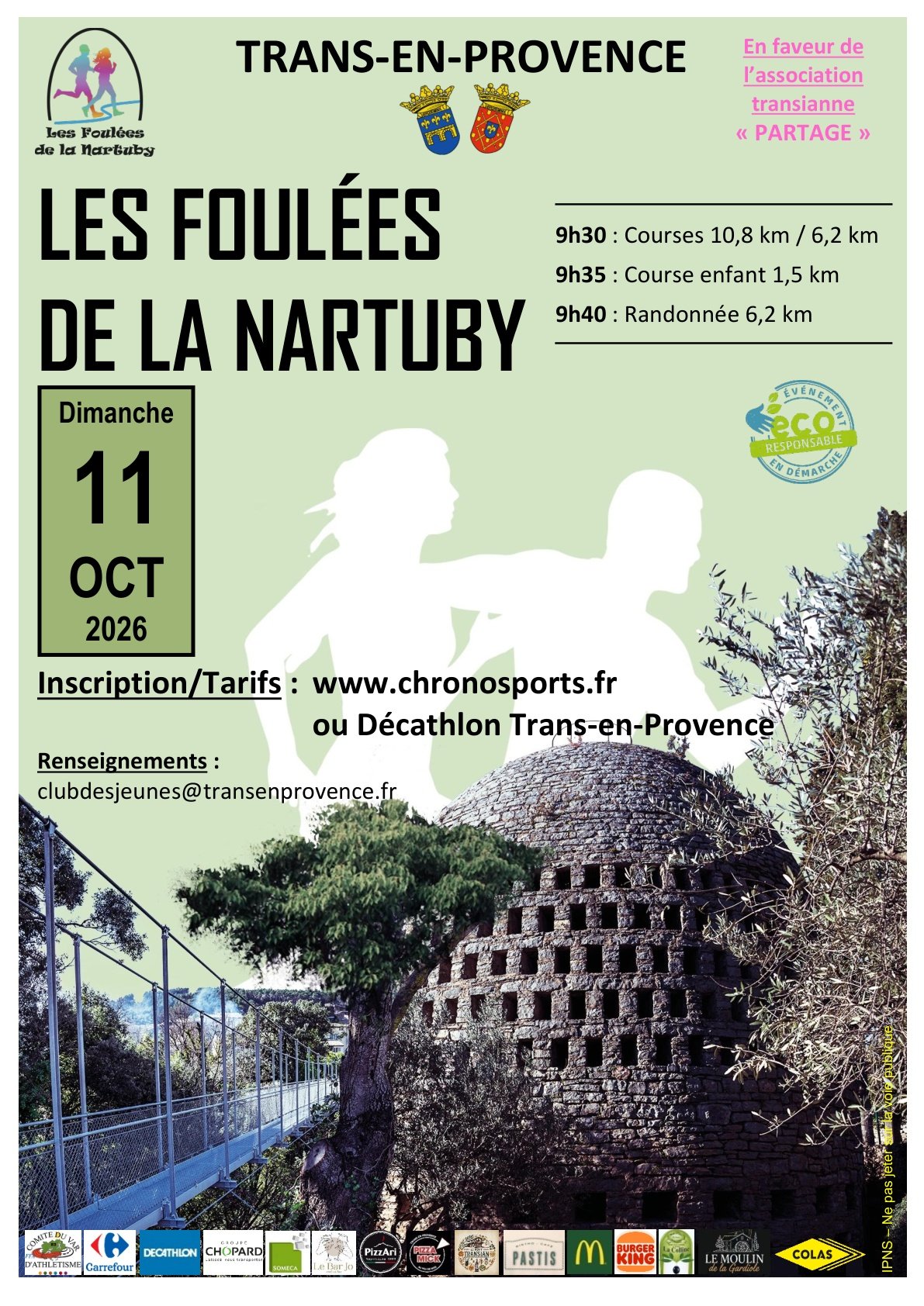 Les Foulées de la Nartuby Logo